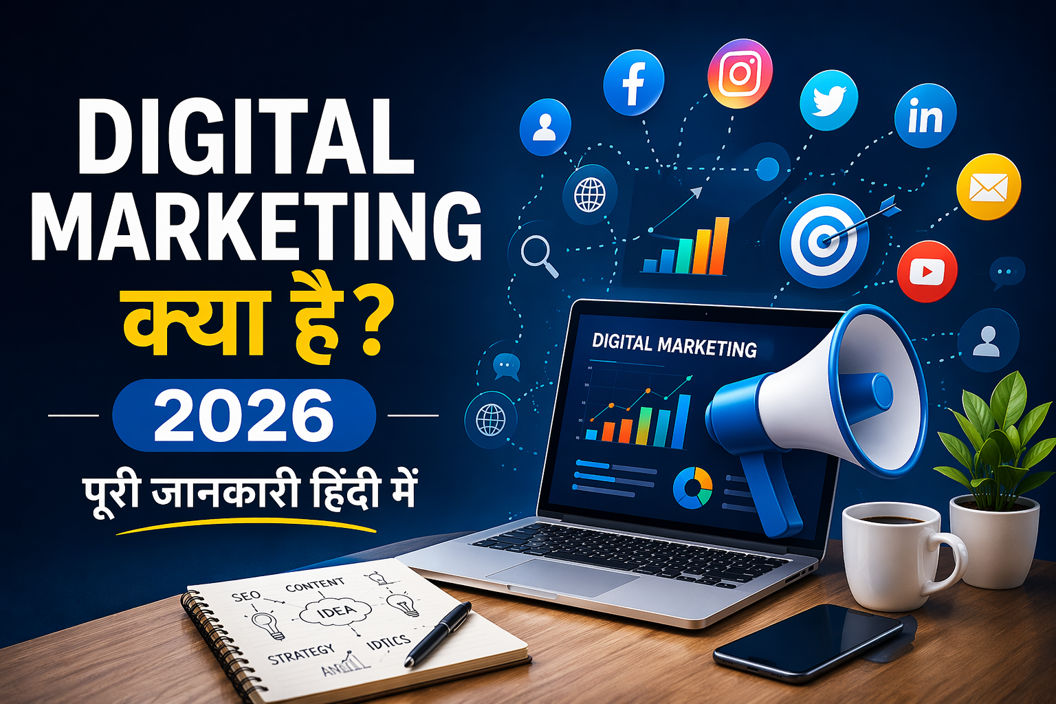 Digital Marketing Kya Hai (2026): पूरी जानकारी हिंदी में