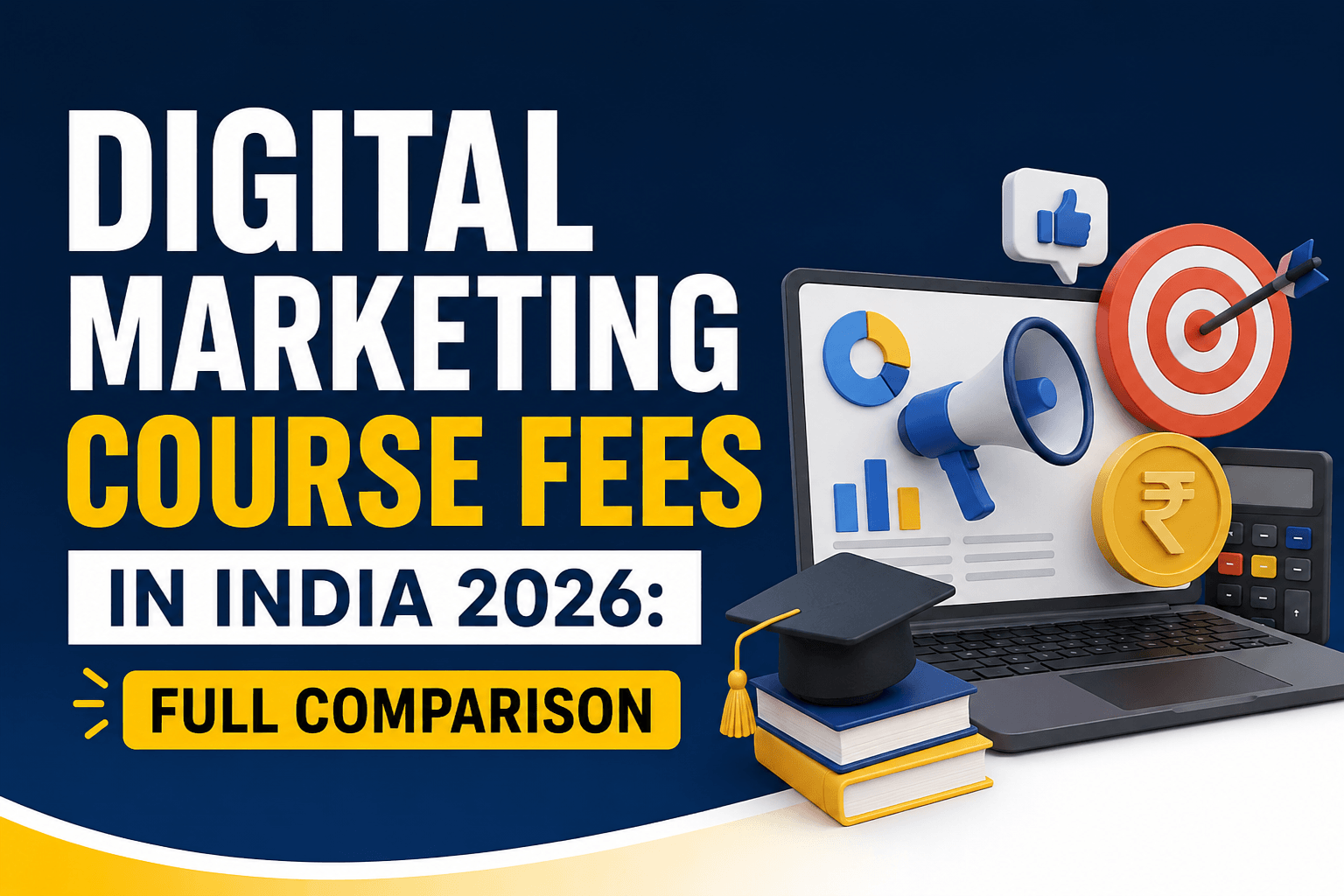 Digital Marketing Course Fees in India 2026: Full Comparison