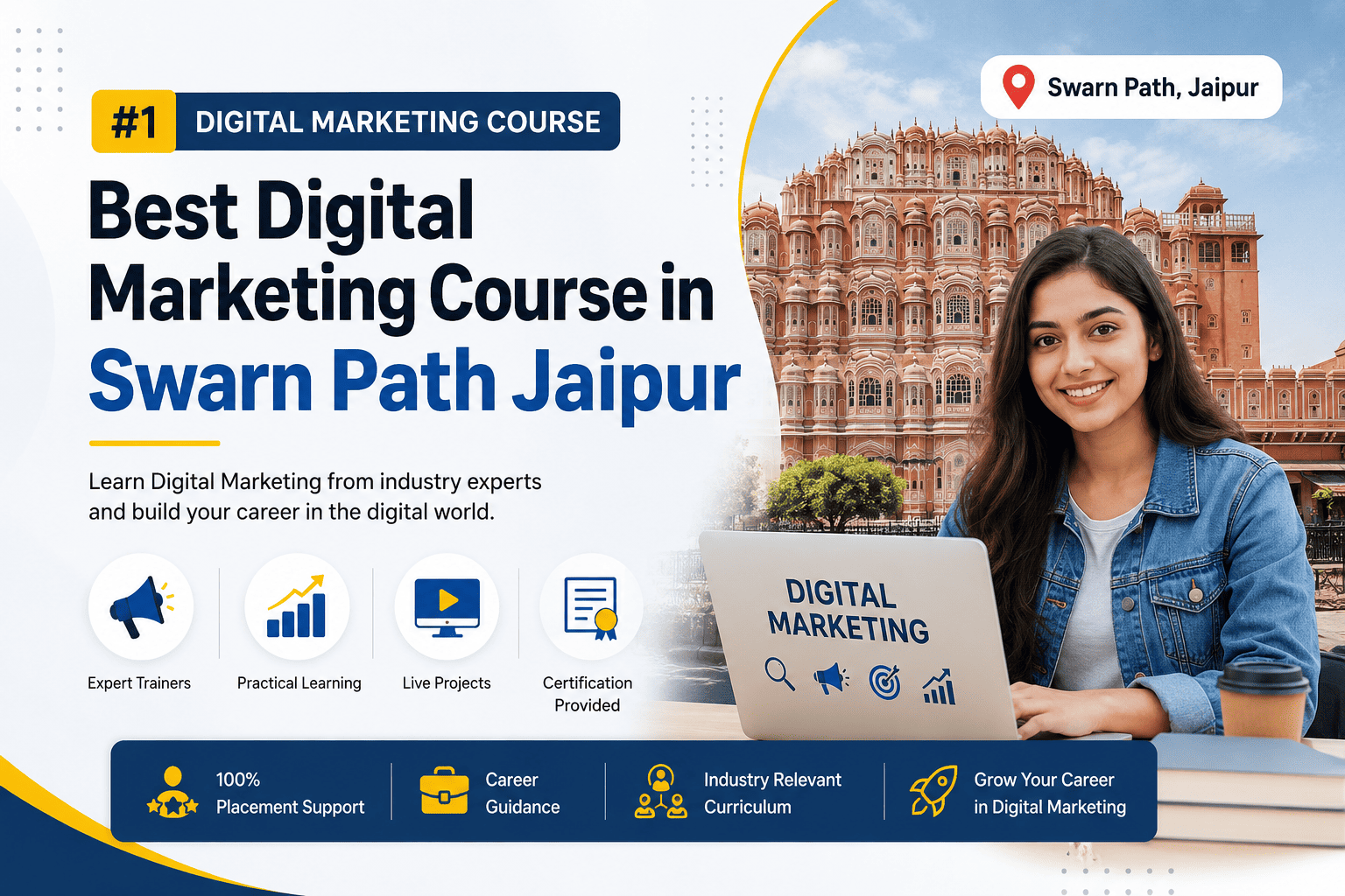 Best Digital Marketing Course in Swarn Path Jaipur